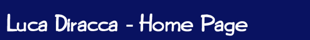 Luca Diracca - Home Page