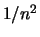 $1/n^2$