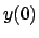 $y(0)$