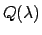 $Q(\lambda )$