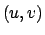$(u,v)$