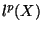 $l^p(X)$
